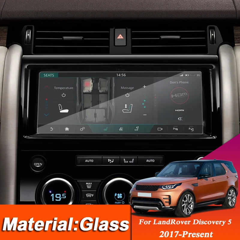 Автомобильный Стайлинг приборной панели GPS навигационный экран Стеклянная