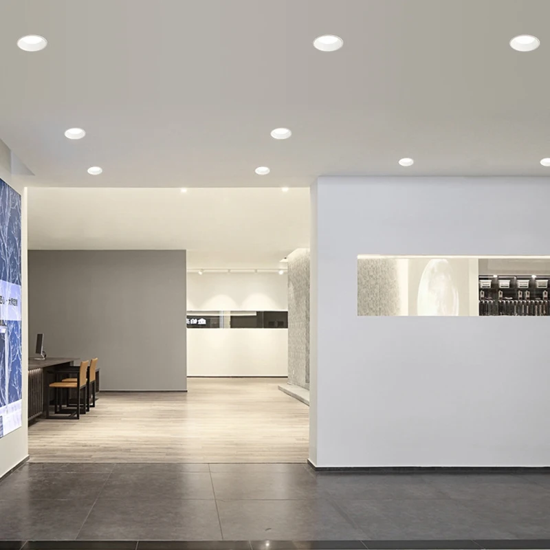 Трехцветный светодиодный светильник изменяемый Точечный s встраиваемый