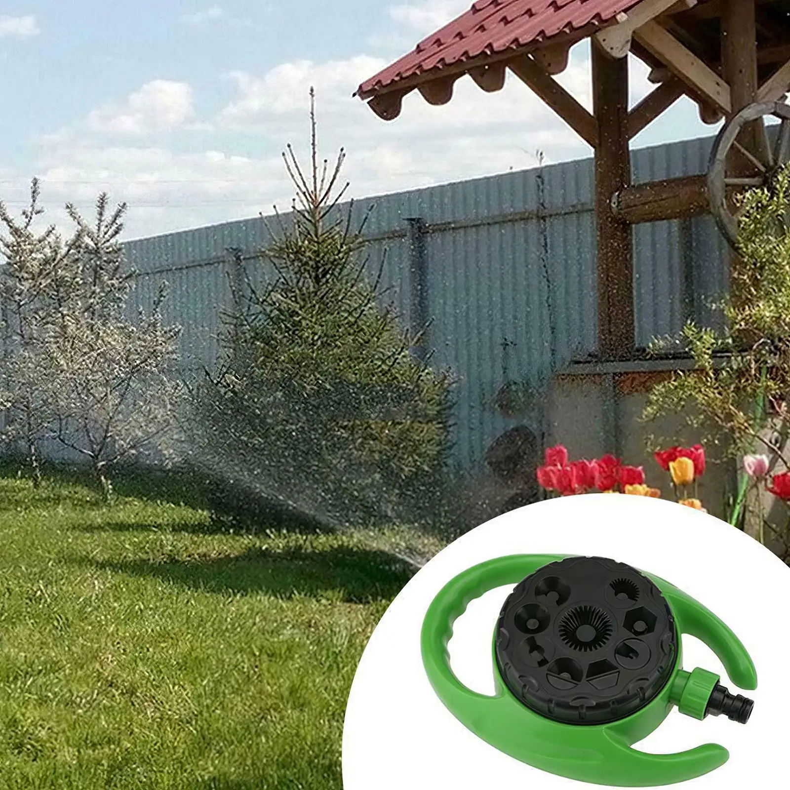 

Насадка-Дождеватель для газона, для полива зеленой улитки