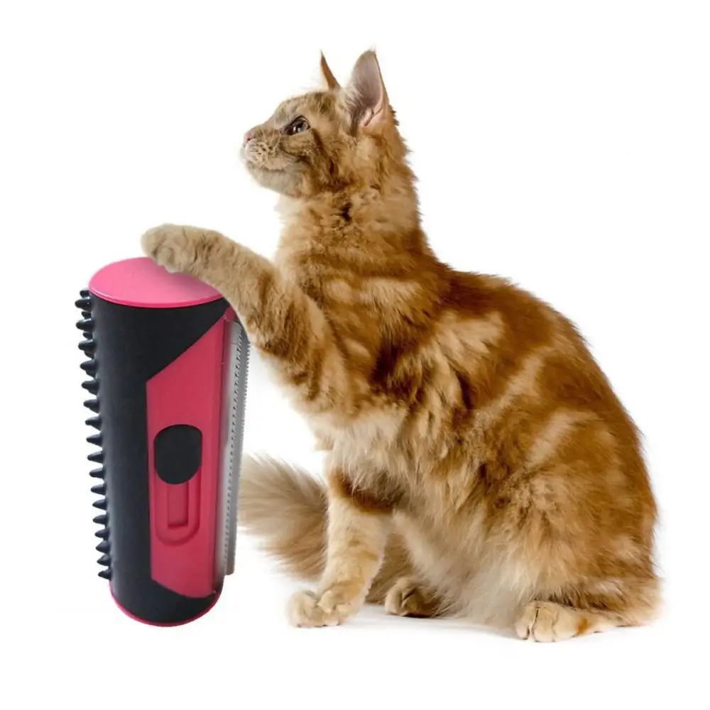 Pet Hair Removal Cleaning Brush Dogs Cats portable Puppy Sofa Clean Carpet Brushes Pets Suppliers | Дом и сад