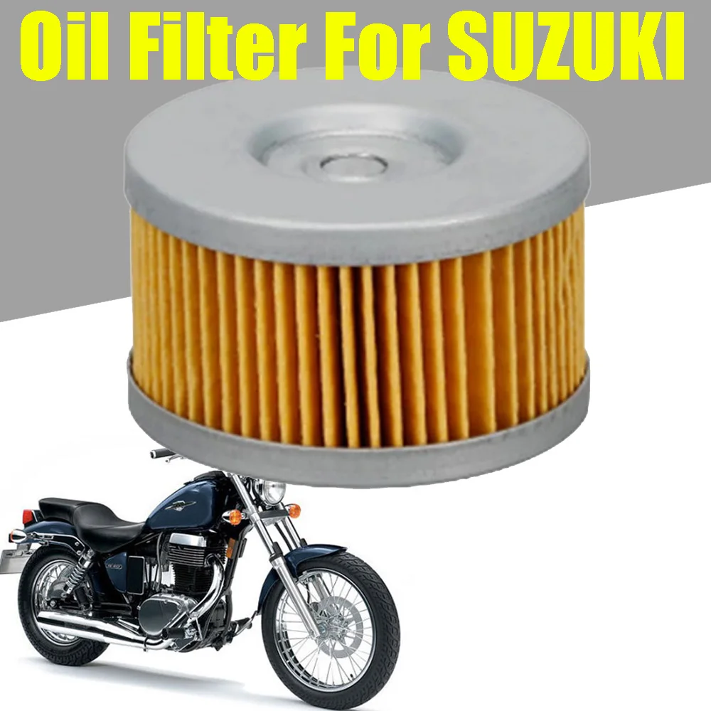 

Motorcycle Oil Filter for SUZUKI DR500 Off Road DR600 DR650 DR750 DR800 SP500 SP600 LS650 Savage Boulevard S40 XF650 Freewind