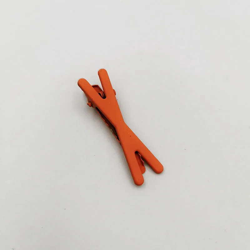 

10pcs Frosted Hairpin Candy Color Cross Side Clip Word Clip Hair Clamp Bow Hair Clip for Women Hair Styling Accessories Hairpin