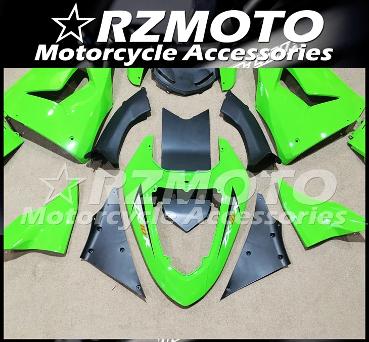 

High quality New ABS Motorcycle Fairings Kit Fit for kawasaki Ninja ZX10R 2006 2007 06 07 10R ZX-10R Bodywork set Custom Green