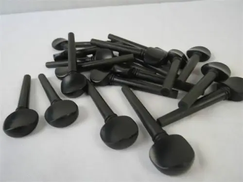 

20pcs (5Sets) Natural Ebony viola pegs,Musical instrument part