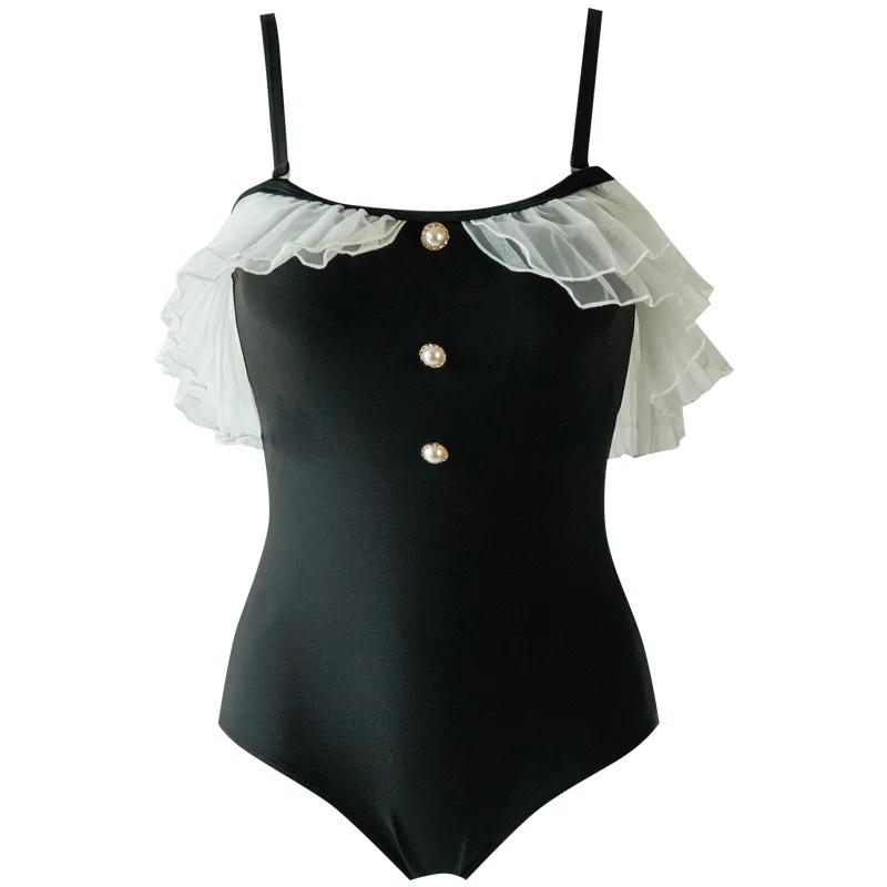 

Swimwear Women 2021 One Piece Swimsuit Sexy For Female Bodysuit New Ruffle Animal Cotton Sierra Surfer Brazilian Bikini Jumpsuit