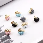 Подвески для Хэллоуина Do  Do 10 шт.лот 3D с тыквой, модные ювелирные изделия, серьги сделай сам, Подвески для изготовления