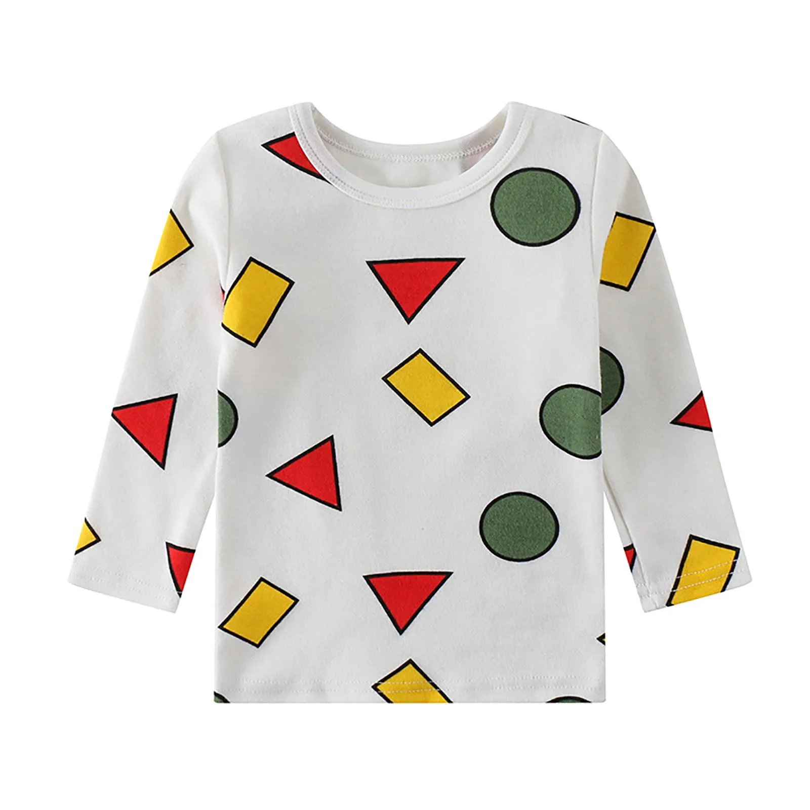 Кофта детская на Рождество с длинным рукавом мультипликационным принтом унисекс