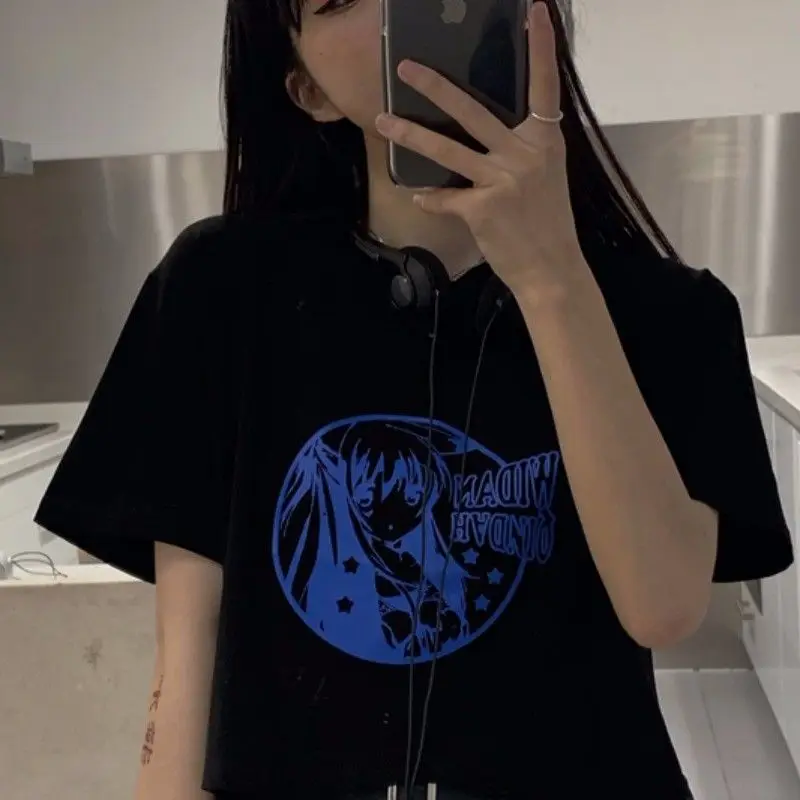 

2021 new summer short sleeve female student Korean loose and versatile original suzerain couple's short T-shirt