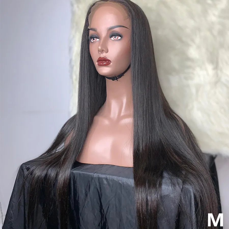 Halo волосы прямые 13x6 кружева передние 8-30 34 дюймов бразильские Remy человеческие волосы парики предварительно сорванные волосы с волосами младенца 150 плотность
