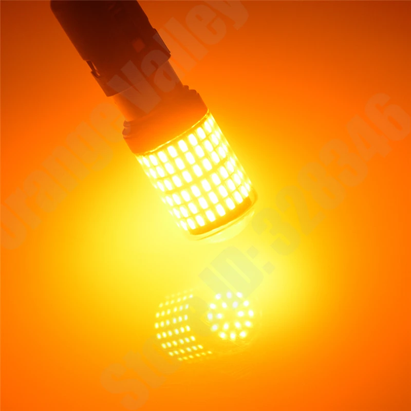 1 шт. BA15S P21W 1156 BAU15S T20 7440 144 светодиодный SMD авто задние боковые индикаторные огни