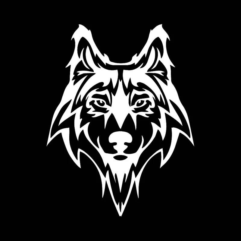 PLAY COOL Wolf Dog Doggy Snout Забавный рисунок наклейка для автомобиля внешние аксессуары