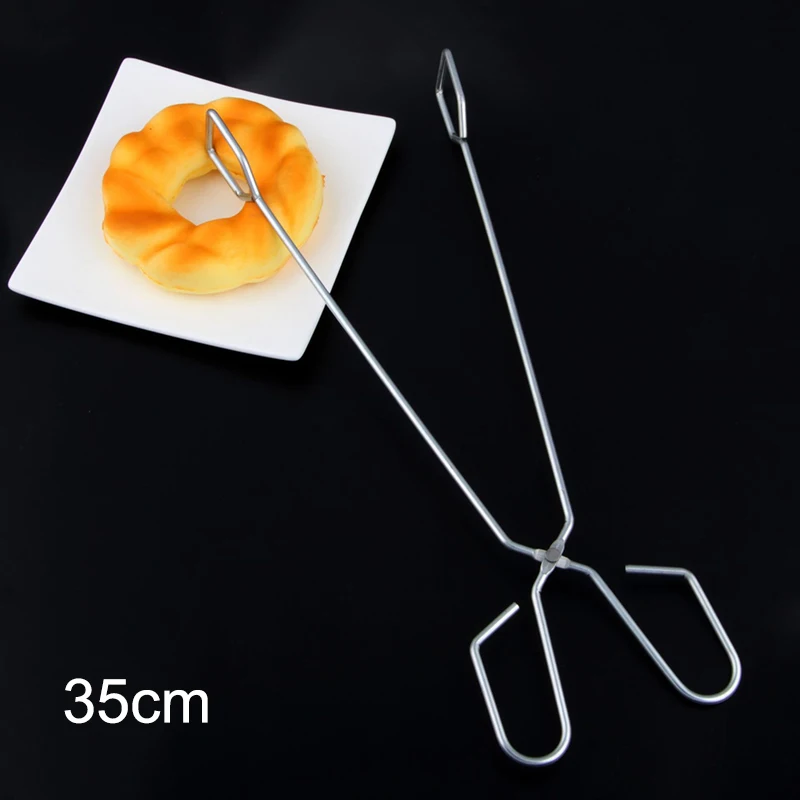 

1 шт. щипцы для барбекю для гриля, зажим для барбекю из нержавеющей стали, зажим для пиццы и хлеба, инструмент для готовки