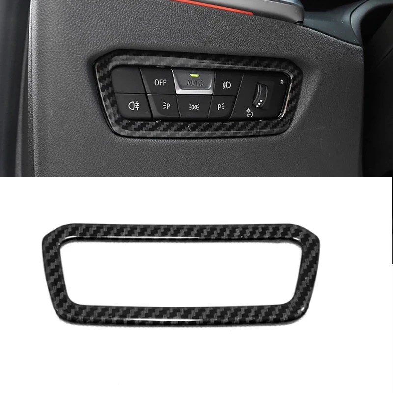 

For BMW 3 Series G20 2019 2020 internal Car Headlamps Adjustment Switch cover trim Sticker Car accessories
