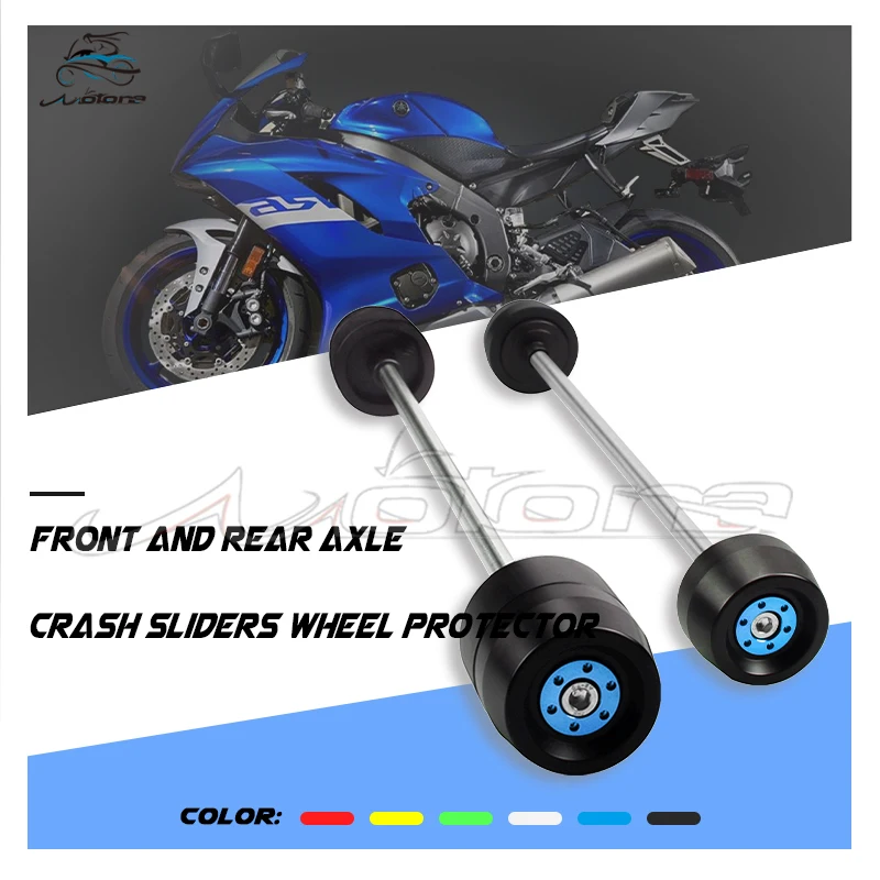 Передняя Задняя ось вилка Слайдеры для модели YZFR6 2017-2020 2018 2019 аксессуары