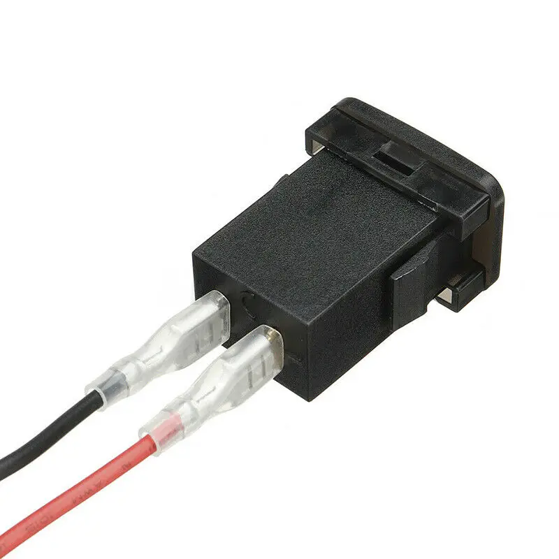 

Car Type-C+PD QC3.0 Dual Ports Charger for Toyota RAV4 Landcruiser/Hilux Prado