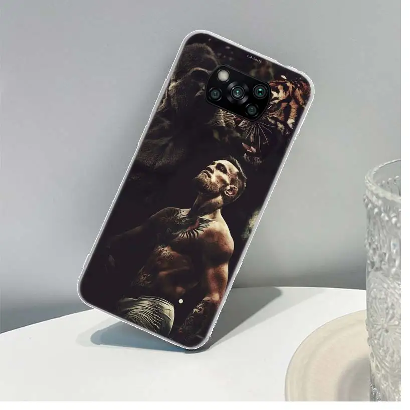 Чехол Conor McGregor для Xiaomi Mi Note 10 Poco M4 M3 M2 X3 Pro X4 NFC F3 F2 F1 A3 A2 Lite A1 CC9E GT |