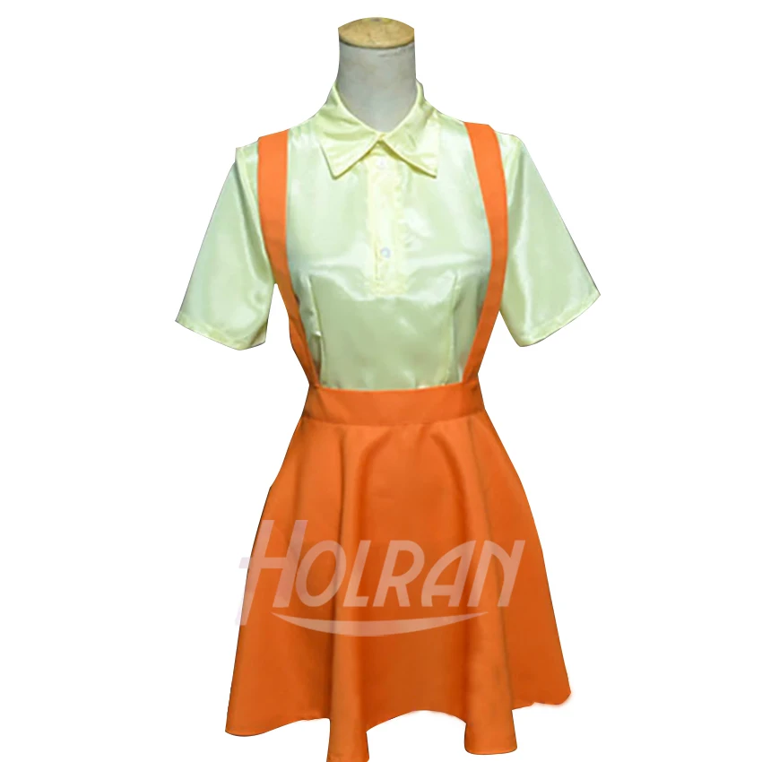 

Animation film Tonari no Totoro Cosplay Costume Satsuki Kusakabe Cos shirt Braces skirt Suit uniform Sets