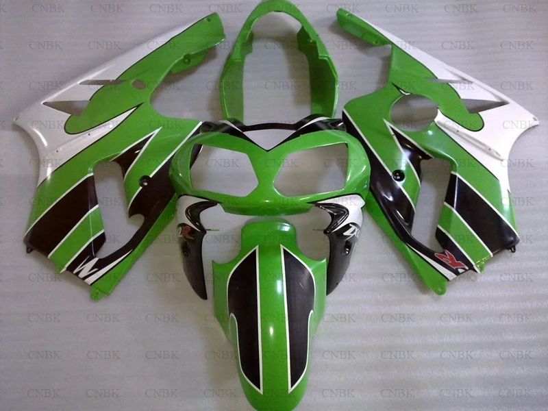 Обтекатель мотоцикла для Zx12r 05 06 Zx 12r Abs обтекатель 2005 кузов 2002 2006 Зеленый Белый
