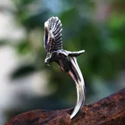 Модное винтажное ожерелье из нержавеющей стали с подвеской в виде Орла для женщин и мужчин, ювелирное изделие BP8-513