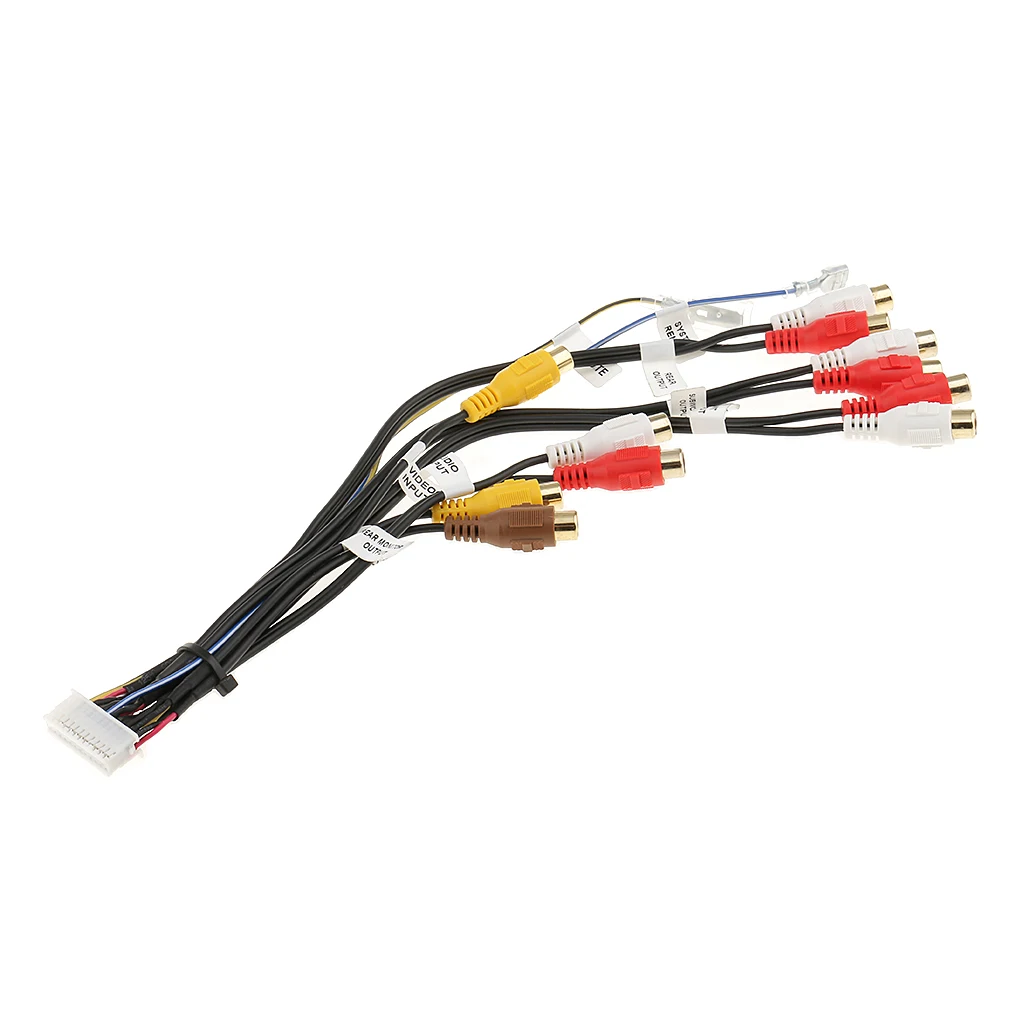 Адаптер для аудио и видео 24 Pin RCA Pioneer F90BT|Кабели адаптеры разъемы| |