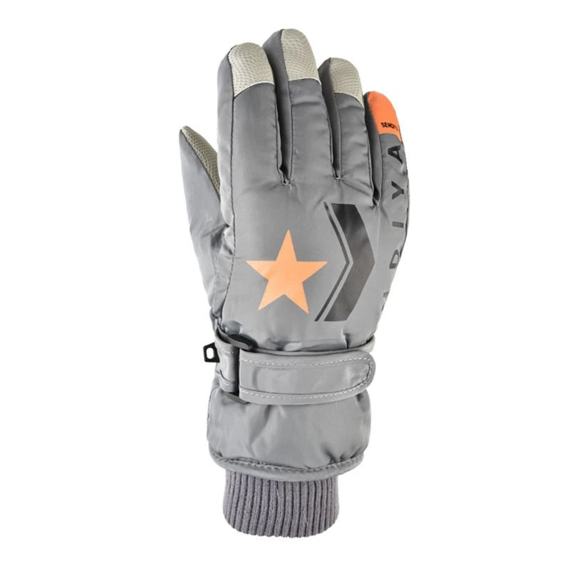 

Children Winter Ski Gloves Thick Warm Waterproof Windproof Gloves Outdoor Sports Kids Mittens