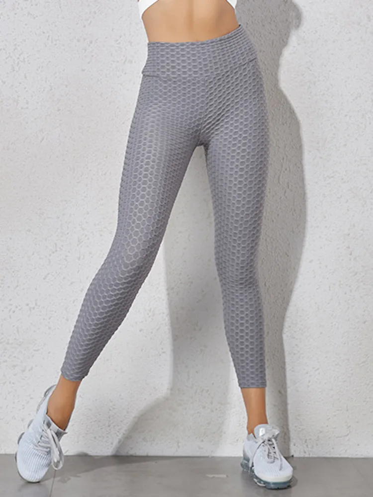 Yoga Pants For Ladies High Waist Leggings Women Exercise Bottoms GYM Tights 2020 Autumn Slimyoga Plus Size Ankle-Length | Спорт и