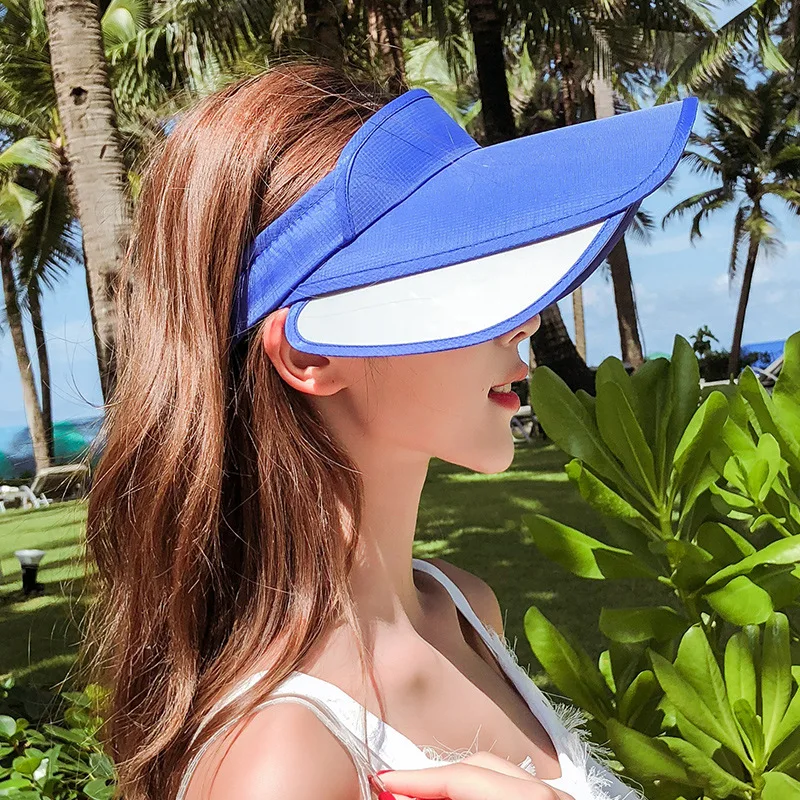 

Ms. Xia outdoor sunscreen simple solid color pull plate big eaves beach hat streetwear overwatch