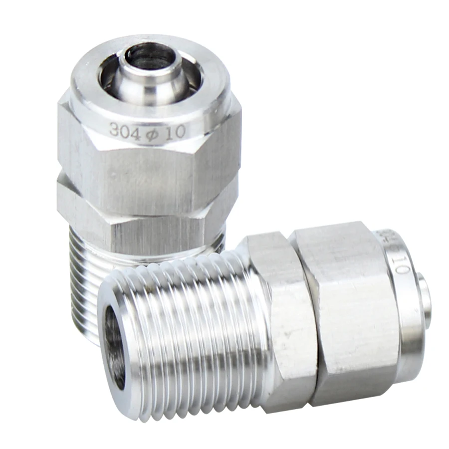 304 нержавеющая сталь быстрое соединение 1/8 &quot1/4" 3/8 &quot1/2" BSP Мужская резьба