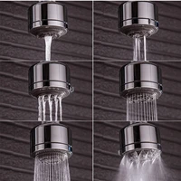 full function pressurized water saving spray shower head 360 rotating top sprinkler high pressure shower head pommeau de douche