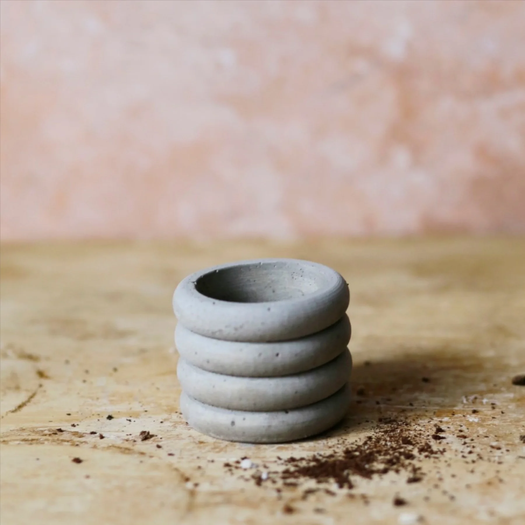 

Handmade Hollow Concrete Pot-21