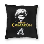 Декоративный чехол для подушки с изображением креветки, фламенко-певицы