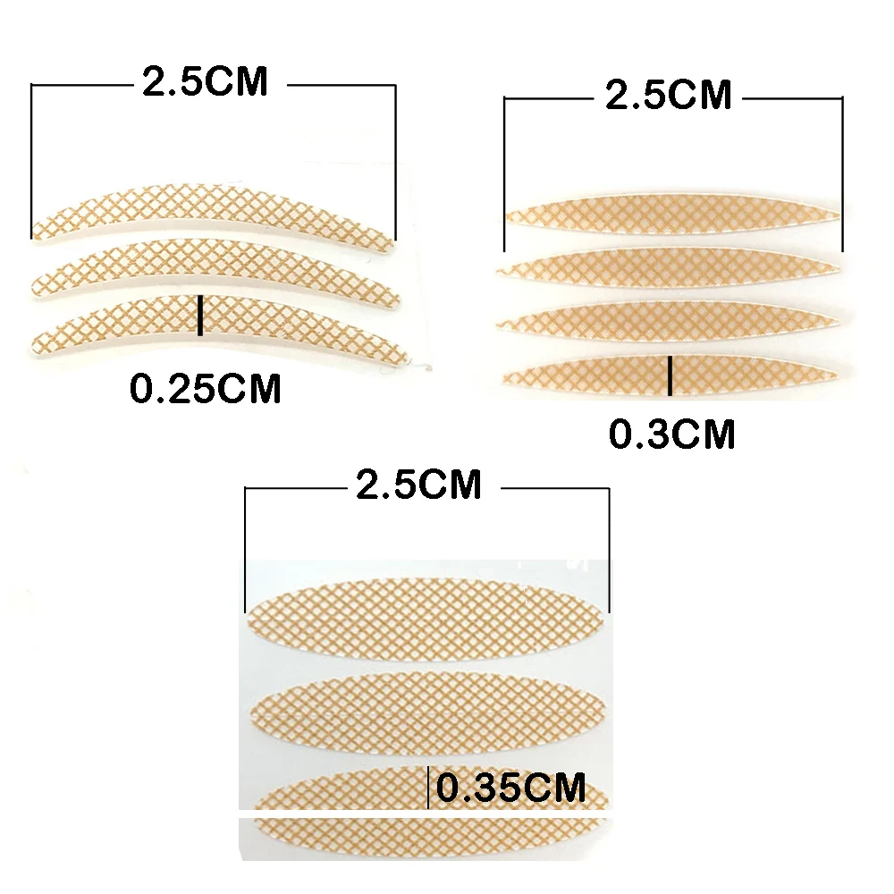 20 пар/лист Невидимый век Стикеры Кружева Глаз прокладками подъема двойного века