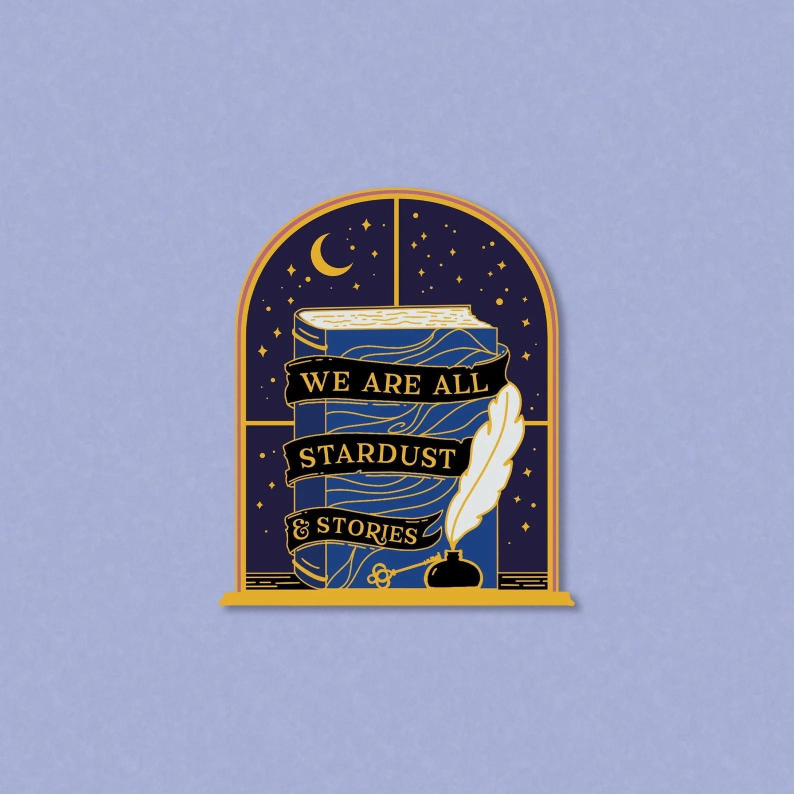 

We are all Stardust Stories Enamel Pins Fashion Medals Brooch Metal Lapel Badge Backpack Accessories Jewelry Gifts 2021