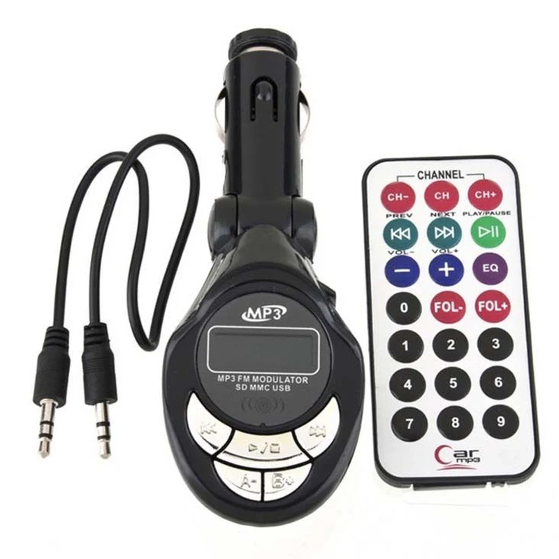 Удобный Мини 4 в 1 автомобильный Bluetooth fm-передатчик MP3-плеер беспроводной для