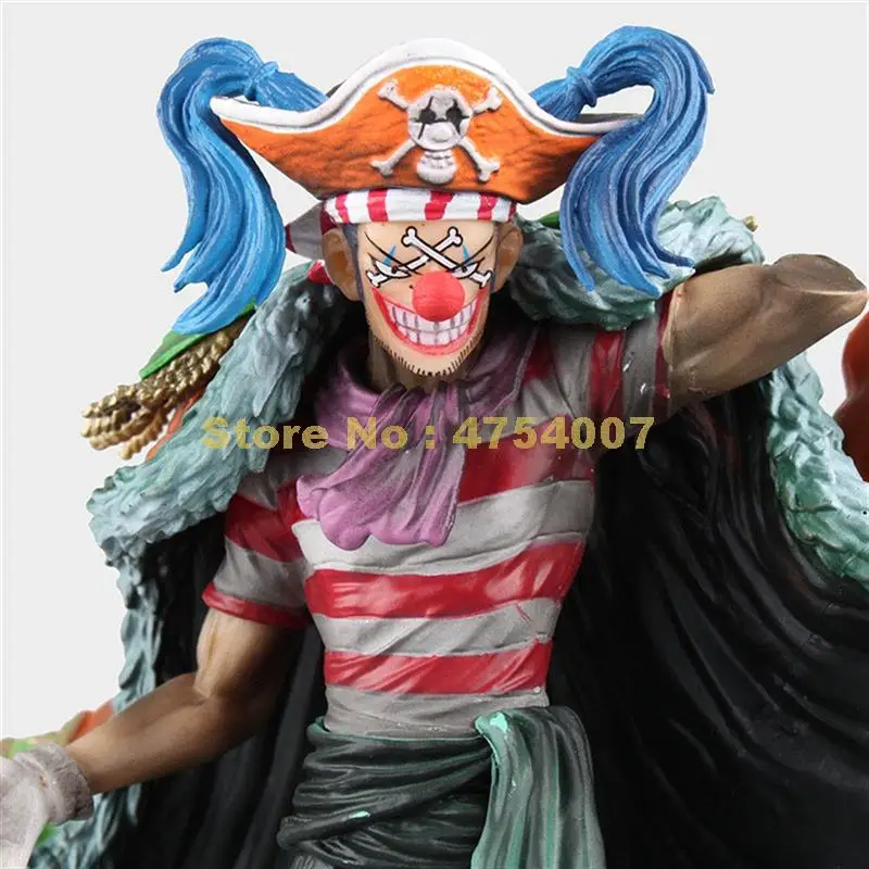 anime one piece chop fruit version the joker buggy clown pvc action figures collection model 23cm Toy | Игрушки и хобби