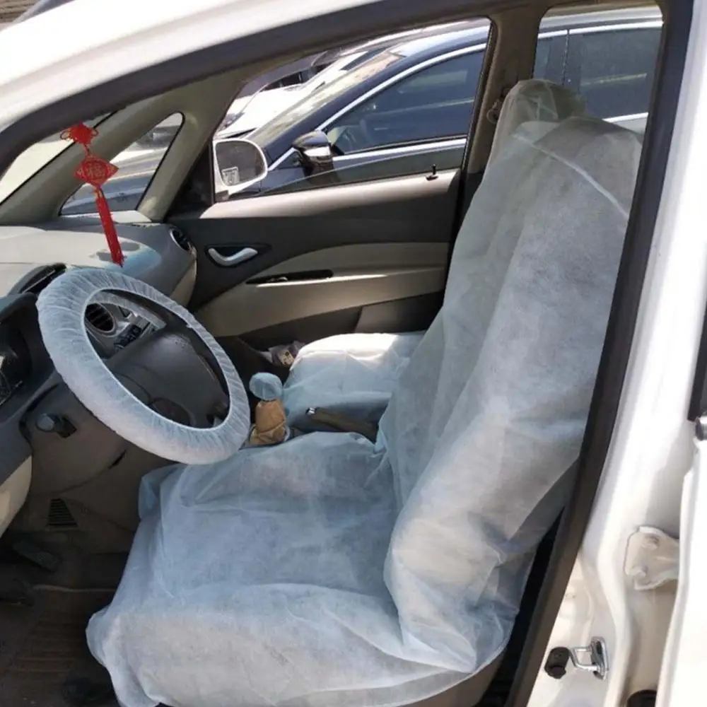 Одноразовые водонепроницаемые чехлы на сиденья протектор автомобильного чехол