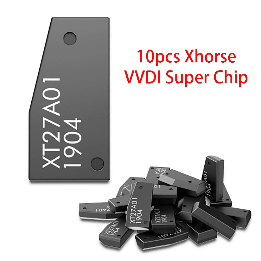 

Xhorse VVDI Super Chip XT27A01 XT27A66 Transponder ID46/47/4D/45/46/47/63/4E 64/4C/8C/8A/43/T3 for VVDI2 VVDI Mini Key Tool