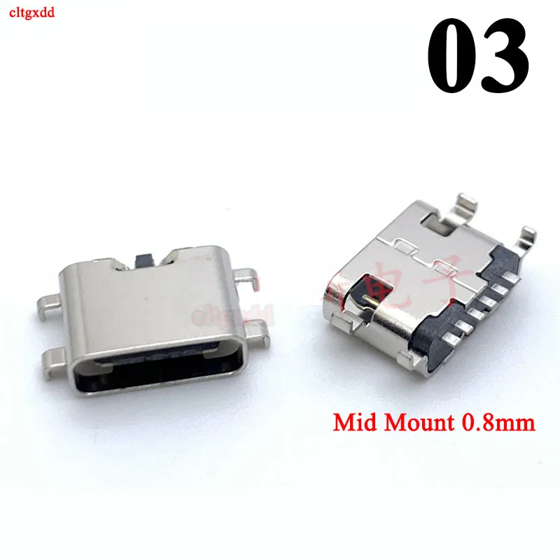 Разъем Micro USB 3 1 Type-C 6p 14p16pin 24P SMD гнездовой разъем для стандартного зарядного порта