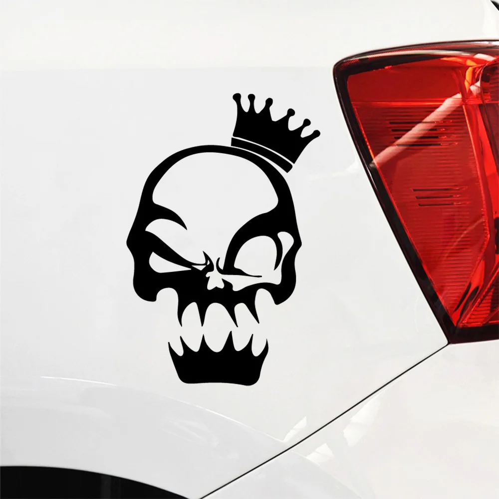 

Cartoon Crown and King Stickers Voiture Creative Vinyl Sticker On Car Stickers And Decals Window Sticker Car-Styling Decal