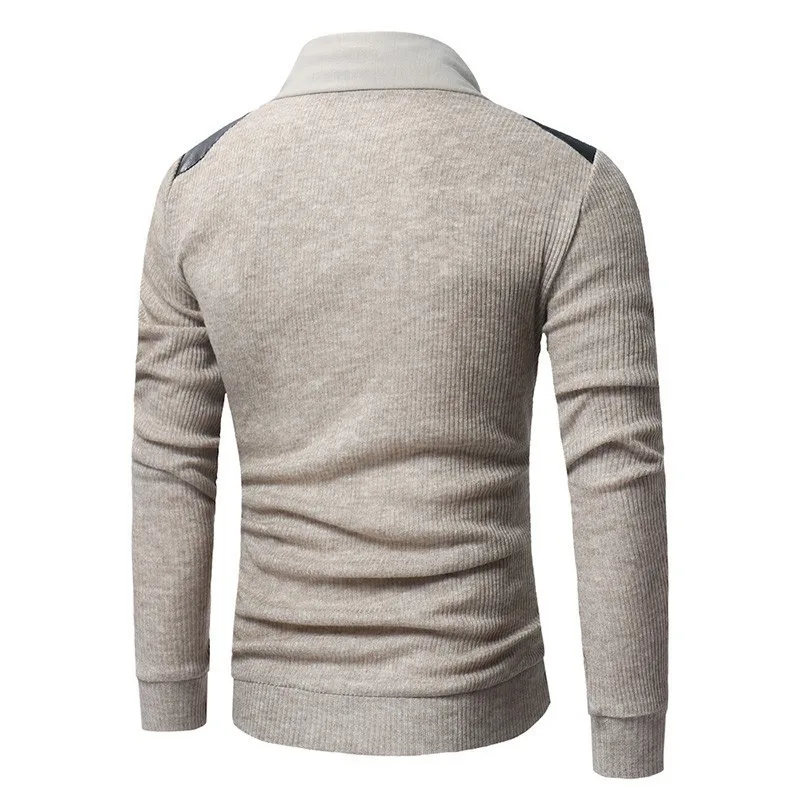 Мужской свитер Осень зима 2019 теплый брендовый мужской с длинным рукавом и