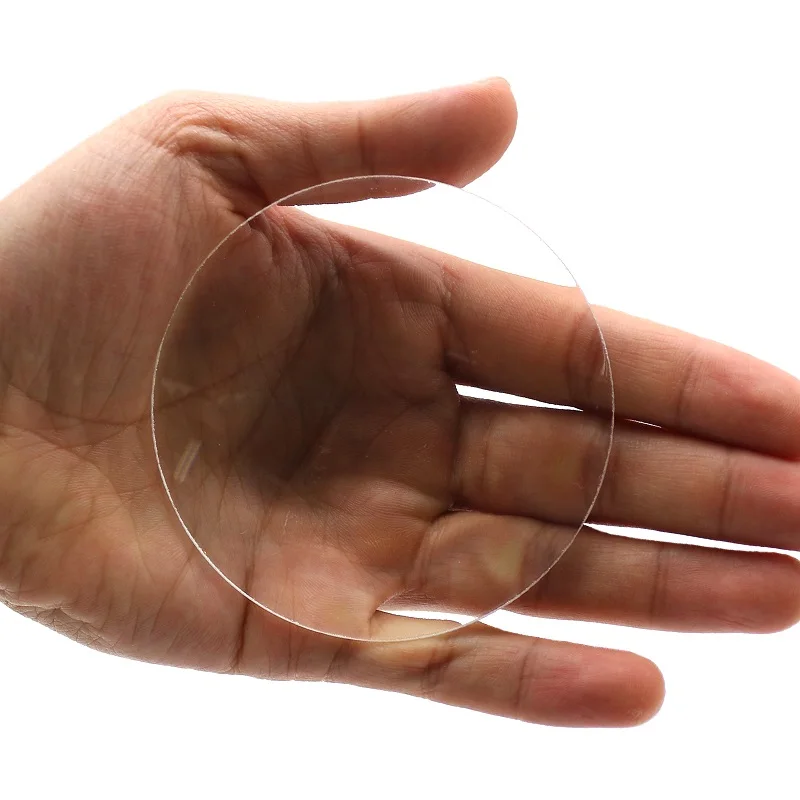 K9 физический оптический двойной выпуклый объектив 6X увеличительное стекло HD 80 мм