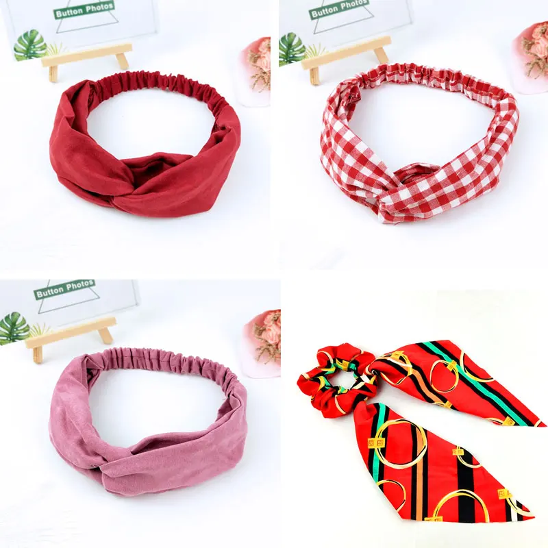 Женская повязка на голову из шифона Дамский тюрбан эластичный обруч для головы