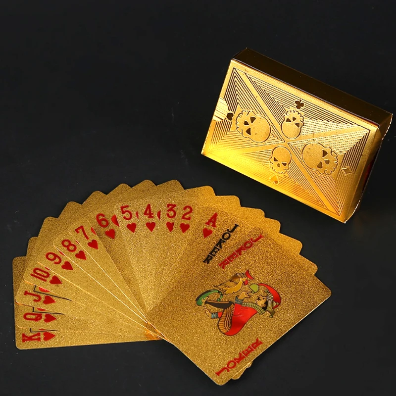 Настольная покерная игра с узором в виде доллара США 54 шт./компл. игральные карты