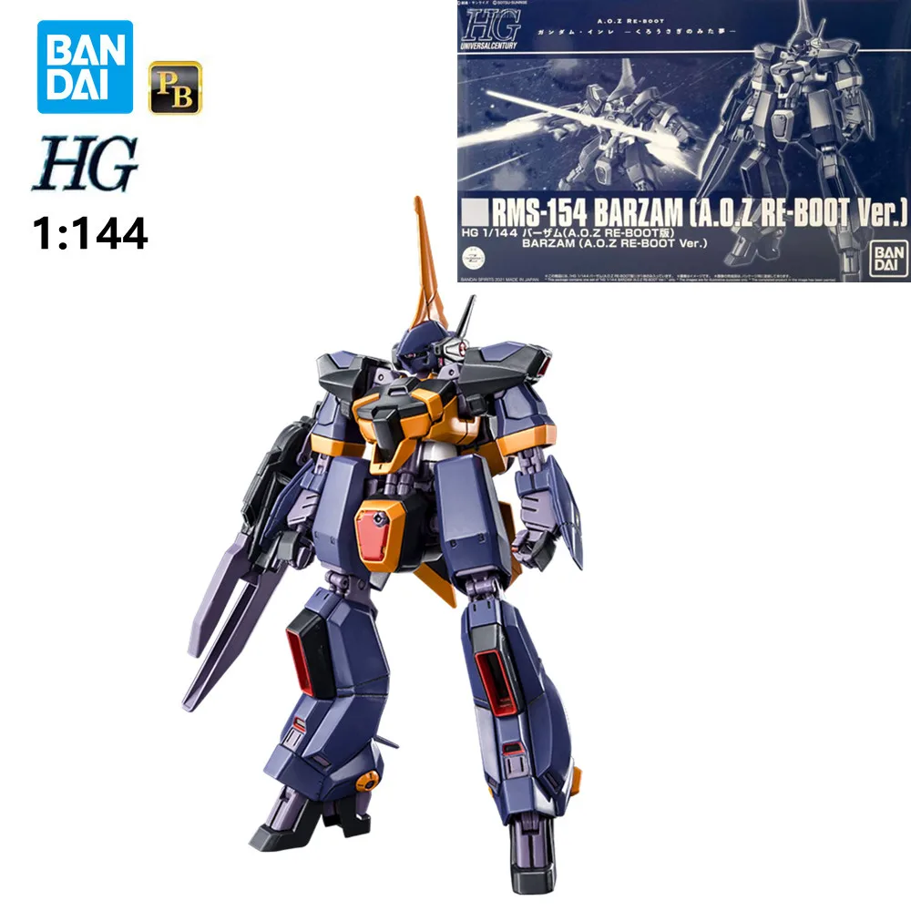 

NEW Originele Bandai Pb HG 1:144 RMS-154 BARZAM Gundam [A.O.Z RE-BOOT Ver.] Gundam 5061809 Model Modificatie Speelgoed Gift