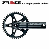 zrace rx single speed crank chainset crankset40t 42t 44t170 172 5 175for gravel bikes cyclo cross dub bb29