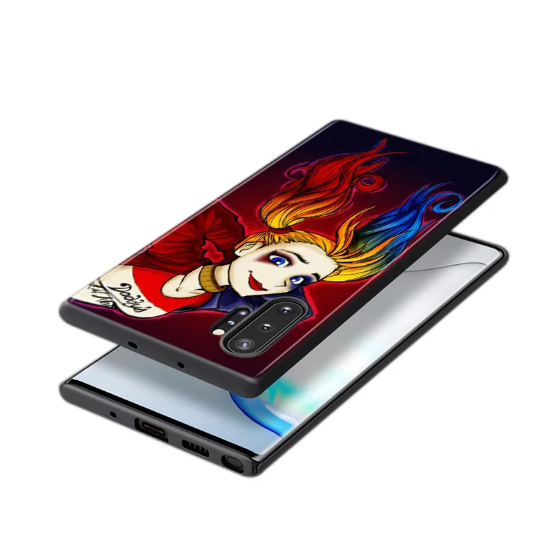

Herley Aqainn For Samsung Galaxy Note 20 Ultra 10 9 8 S10 S10E S9 S8 S7 Plus Pro 5G Black Phone Case