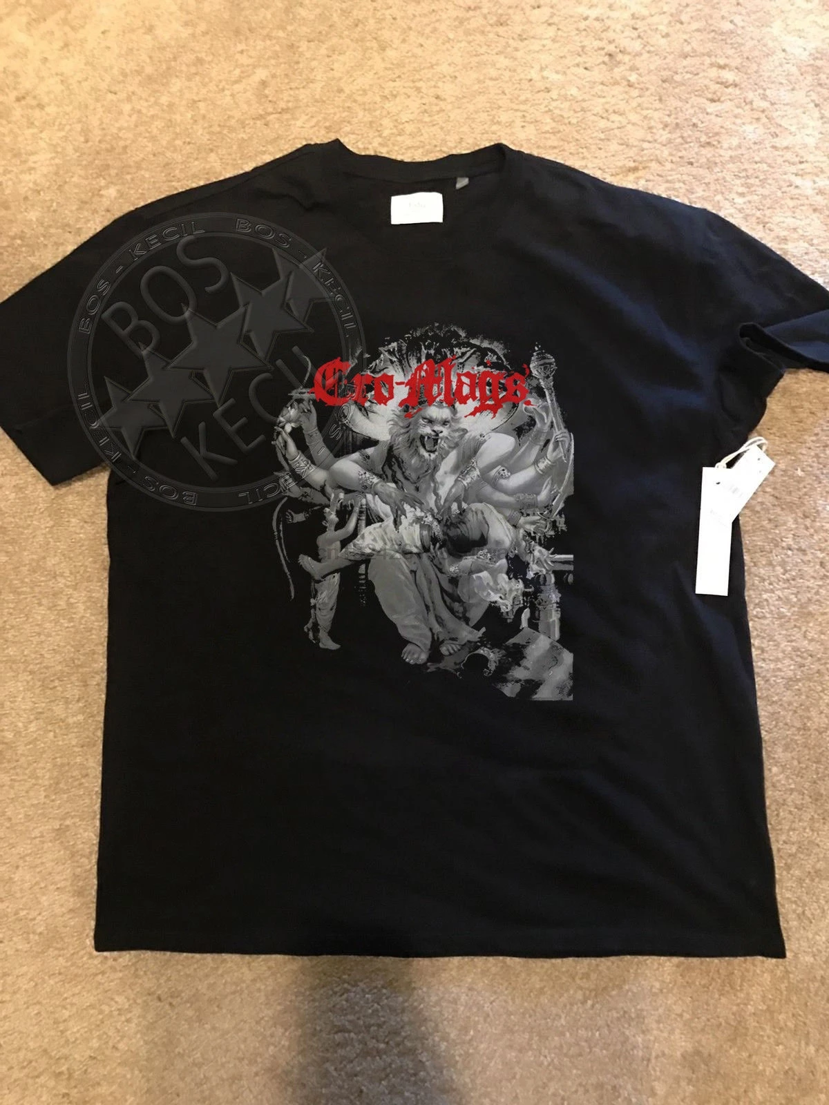 

Vintage CRO-MAGS 1991 Tour T-Shirt NYHC Judge Madball BOLD Punk KBD reprint