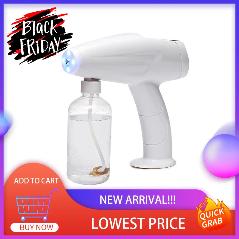 Нано паровой пистолет распылитель дезинфекционный Беспроводной нано разные