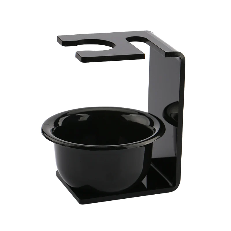 HAWARD бритвенный набор барсук щетка для бритья + черный держатель кисти мыльницы