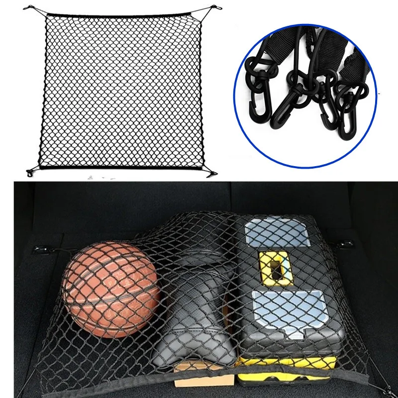 Сетка органайзер для хранения размером 70x70 см сетка с прочными крючками из АБС